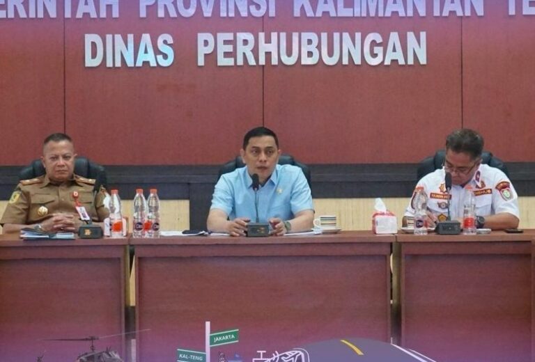 Muhammad Syauqie, S.Hut Anggota Komisi V DPR RI saat acara Silaturhami dengan Pemprov Kalimantan Tengah