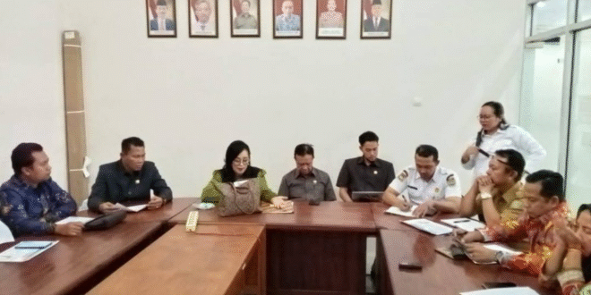 Dewan Perwakilan Rakyat Daerah (dprd) Kabupaten Barito Selatan (barsel) Menggelar Pertemuan Dengan Biro Hukum Sekretariat Daerah Provinsi Kalimantan Tengah
