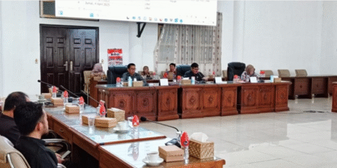 Dprd Kabupaten Barito Selatan (barsel) Bersama Tim Anggaran Pemerintah Daerah (tapd) Menggelar Forum Diskusi Terbuka Untuk Menindaklanjuti Instruksi Presiden Ri Terkait Penghematan Belanja Daerah