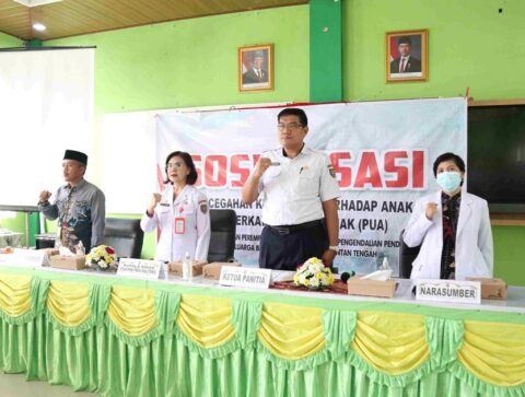 Kegiatan dihadiri oleh Kepala Dinas P3APPKB Kalteng, Linae Victoria Aden