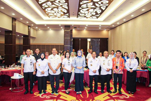 Diseminasi Kekayaan Intelektual (KI) yang diselenggarakan oleh Kantor Wilayah Kementerian Hukum dan HAM Provinsi Kalimantan Tengah, di Ballroom Hotel Best Western