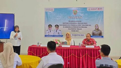 Badan Pengembangan Sumber Daya Manusia (BPSDM) Provinsi Kalimantan Tengah menutup secara resmi Pelatihan Pengelolaan Dana Bantuan Operasional Sekolah (BOS) bagi bendahara dan pengelola BOSP SMA/SMK/SLB