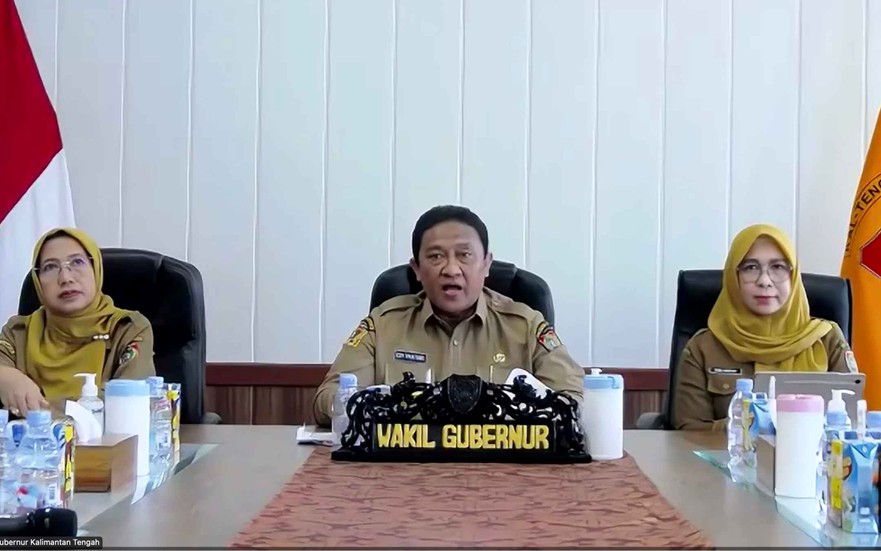 Mewakili Gubernur Kalimantan Tengah, Wakil Gubernur Edy Pratowo