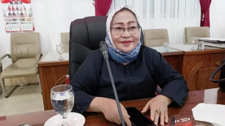 Juru bicara Badan Pembentukan Peraturan Daerah (Bapemperda) DPRD Barsel, Hj. Ani Mahrita